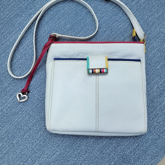 Handbags - Brighton Cabana Leather Crossbody Bag With Hidden Wallet